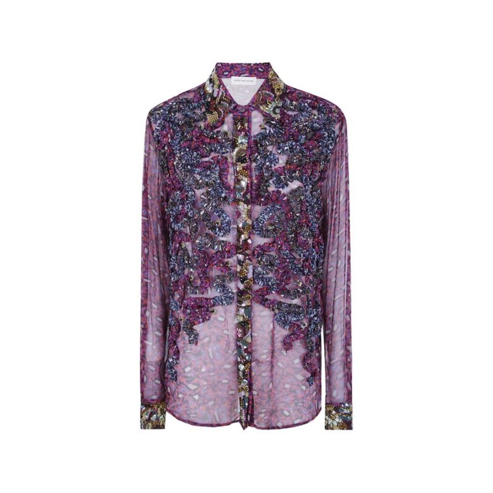 Dries Van Noten Purple Tops - Shirts Women